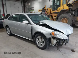 2012 Chevrolet Impala LS Fleet with VIN 2G1WF5E39C1181173, listed as a IAAI auction lot 42601917 with 115,440 mi miles and . Bid and sale history available at DreamBid. Image 1.