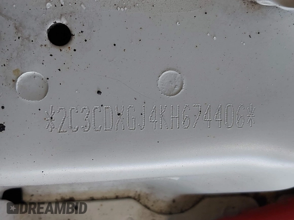 2019 Dodge Charger Scat Pack с VIN 2C3CDXGJ4KH674406, выставлен на аукционе IAAI как лот 42083857 с пробегом 54 510 миль миль и . История ставок и продаж доступна на DreamBid. Изображение 18.