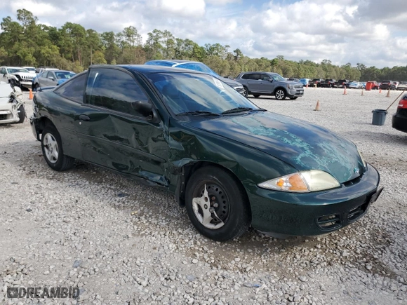 2002 Chevrolet Cavalier with VIN 1G1JC124427147667, listed as a Copart auction lot 82295574 with 41,540 mi miles and Salvage Title. Bid and sale history available at carsss.com. Image 4.