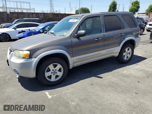 2005 Ford Escape Hybrid with VIN 1FMCU95H35KC95221, listed as a Copart auction lot 67789924 with 169,260 mi miles and Clean title. Bid and sale history available at DreamBid. Image 1.