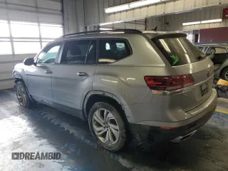 2022 Volkswagen Atlas SE with VIN 1V2LP2CAXNC564655, listed as a Copart auction lot 87390464 with 74,201 mi miles and Salvage title. Bid and sale history available at DreamBid. Image 2.