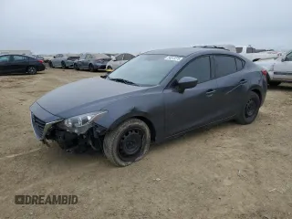 2015 Mazda 3 i Sport with VIN 3MZBM1U71FM170042, listed as a Copart auction lot 54013275 with 131,352 mi miles and Salvage Title. Bid and sale history available at carsss.com. Image 1.