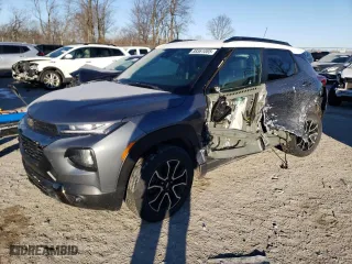 2021 Chevrolet TrailBlazer ACTIV with VIN KL79MVSL9MB163219, listed as a Copart auction lot 88561085 with 0 mi miles and Salvage Title. Bid and sale history available at carsss.com. Image 1.