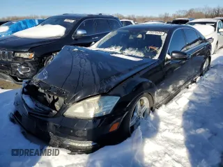 2010 Mercedes-Benz S 400 with VIN WDDNG9FB9AA310731, listed as a Copart auction lot 73375434 with 183,515 mi miles and Salvage Title. Bid and sale history available at carsss.com. Image 1.