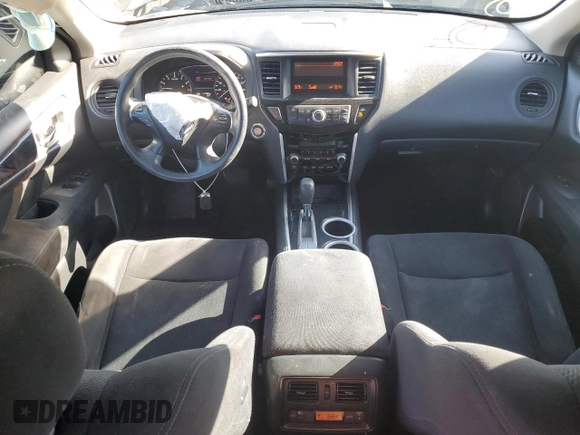 2015 Nissan Pathfinder SV with VIN 5N1AR2MN0FC702592, listed as a Copart auction lot 51717035 with 114,368 mi miles and Salvage title. Bid and sale history available at DreamBid. Image 8.