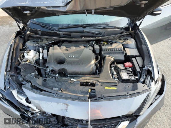 2023 Nissan Maxima Platinum with VIN 1N4AA6FV4PC505934, listed as a Copart auction lot 74889614 with 10,454 mi miles and Salvage title. Bid and sale history available at DreamBid. Image 11.