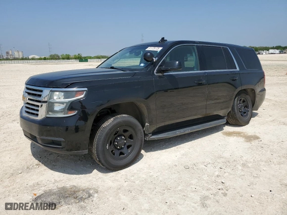 2019 Chevrolet Tahoe Commercial with VIN 1GNLCDEC8KR221107, listed as a Copart auction lot 51175175 with 120,330 mi miles and Salvage Title. Bid and sale history available at carsss.com. Image 1.