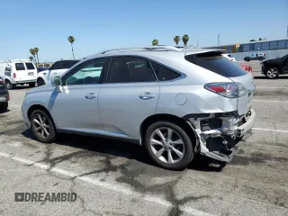 2012 Lexus RX 350 с VIN 2T2ZK1BA9CC081082, выставлен на аукционе Copart как лот 57641335 с пробегом 135 749 миль миль и Списание • Salvage title. История ставок и продаж доступна на DreamBid. Изображение 2.