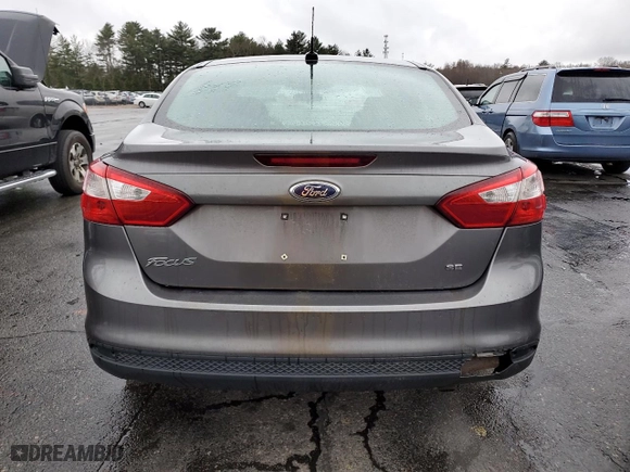 2014 Ford Focus SE with VIN 1FADP3F25EL322488, listed as a Copart auction lot 50078365 with 198,464 mi miles and Salvage Title. Bid and sale history available at carsss.com. Image 6.