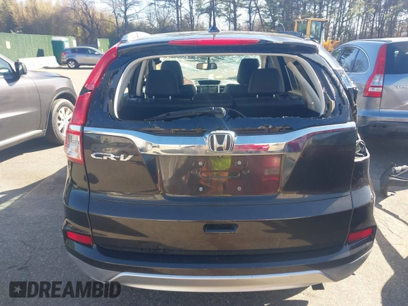 2015 Honda CR-V EX-L with VIN 2HKRM3H77FH545137, listed as a IAAI auction lot 41913116 with 80,057 mi miles. Bid and sale history available at carsss.com. Image 16.