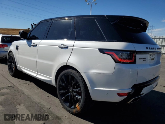 2021 Land Rover Range Rover Sport HST with VIN SALWS2RU4MA754873, listed as a Copart auction lot 78244234 with 57,053 mi miles and Salvage Title. Bid and sale history available at carsss.com. Image 2.