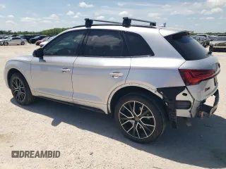 2023 Audi SQ5 Premium Plus with VIN WA1B4AFY0P2143894, listed as a Copart auction lot 59869514 with 10,606 mi miles and Salvage Title. Bid and sale history available at carsss.com. Image 2.