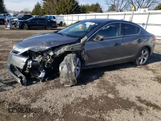 2014 Acura ILX Tech Pkg with VIN 19VDE1F79EE005928, listed as a Copart auction lot 44470725 with 103,380 mi miles and Salvage Title. Bid and sale history available at carsss.com. Image 1.