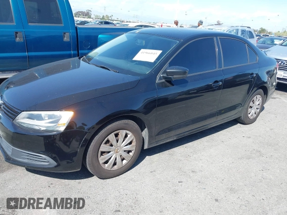 2012 Volkswagen Jetta Sedan S w/Sunroof with VIN 3VW2K7AJ5CM414070, listed as a IAAI auction lot 41966845 with 150,563 mi miles. Bid and sale history available at carsss.com. Image 2.