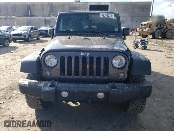 2018 Jeep Wrangler JK Unlimited Sport with VIN 1C4BJWDG9JL894502, listed as a Copart auction lot 89360855 with 100,944 mi miles and Salvage Title. Bid and sale history available at carsss.com. Image 5.
