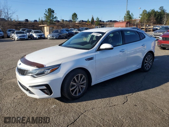 2019 Kia Optima LX with VIN 5XXGT4L3XKG356752, listed as a Copart auction lot 47619665 with 79,761 mi miles and Salvage Title. Bid and sale history available at carsss.com. Image 1.