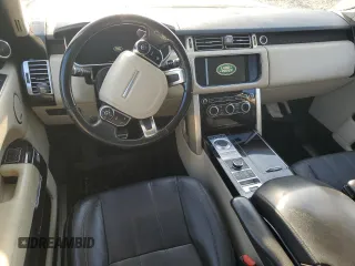 2014 Land Rover Range Rover Supercharged z VIN SALGS3TFXEA164568, wystawiony jako Copart lot #86071614 z przebiegiem 80 711 mil mil oraz Czysty tytuł • Clean title. Historia ofert i sprzedaży dostępna na DreamBid. Obrazek 8.