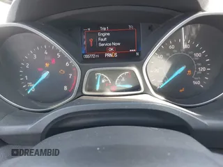 2017 Ford Escape Titanium with VIN 1FMCU0J93HUB20552, listed as a IAAI auction lot 41994433 with 55,772 mi miles. Bid and sale history available at carsss.com. Image 7.