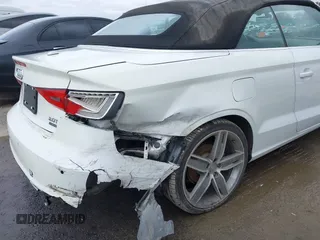 2016 Audi A3 2.0T Premium Plus with VIN WAU38LFF1G1117087, listed as a IAAI auction lot 39132207 with 43,353 mi miles. Bid and sale history available at carsss.com. Image 6.