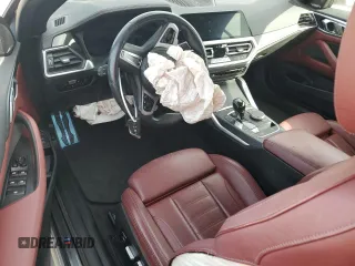 2022 BMW 4 Series M440i with VIN WBA53AT00NCK09742, listed as a Copart auction lot 42662415 with Not provided miles and Salvage title. Bid and sale history available at DreamBid. Image 8.