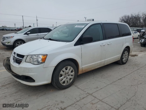 2018 Dodge Grand Caravan SE with VIN 2C4RDGBG9JR184893, listed as a Copart auction lot 88309905 with 152,533 mi miles and Non Repairable. Bid and sale history available at carsss.com. Image 1.