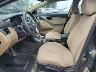 2013 Hyundai Elantra GLS with VIN 5NPDH4AE2DH342165, listed as a Copart auction lot 64642645 with 118,753 mi miles and Clean title. Bid and sale history available at DreamBid. Image 7.