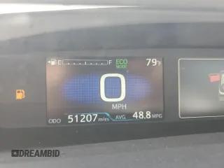 2022 Toyota Prius L Eco with VIN JTDKAMFUXN3178091, listed as a Copart auction lot 56753405 with 51,207 mi miles and Clean Title. Bid and sale history available at DreamBid. Image 9.