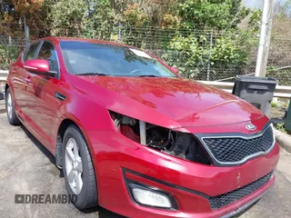 2015 Kia Optima LX with VIN 5XXGM4A79FG360266, listed as a IAAI auction lot 41925289 with 198,468 mi miles and . Bid and sale history available at DreamBid. Image 1.