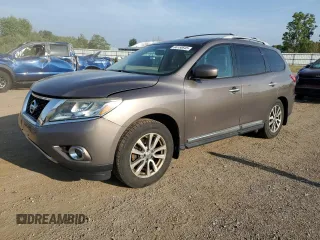 2013 Nissan Pathfinder SL with VIN 5N1AR2MM3DC690510, listed as a Copart auction lot 66150645 with 218,420 mi miles and Clean title. Bid and sale history available at DreamBid. Image 1.