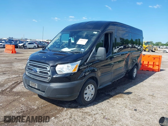 2019 Ford Transit Passenger XL with VIN 1FBZX2CM0KKA47375, listed as a IAAI auction lot 42087499 with 93,021 mi miles and . Bid and sale history available at DreamBid. Image 2.
