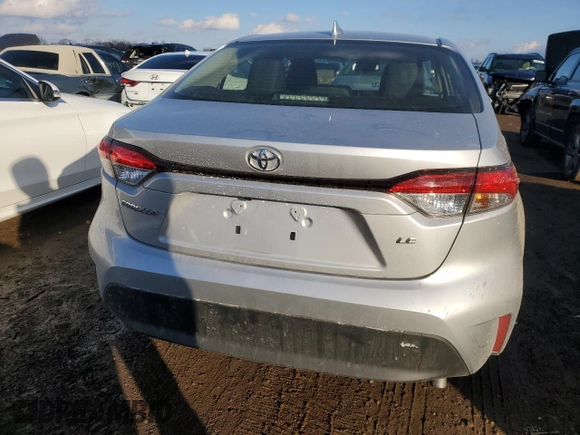 2024 Toyota Corolla LE with VIN JTDB4MEE3R3021798, listed as a Copart auction lot 47267415 with 24,343 mi miles and Salvage title. Bid and sale history available at DreamBid. Image 6.