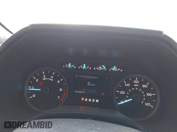 2020 Ford F-150 XL with VIN 1FTFW1E53LFC75561, listed as a IAAI auction lot 41652815 with 57,426 mi miles. Bid and sale history available at carsss.com. Image 7.