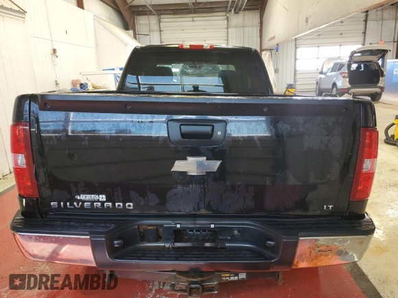 2008 Chevrolet Silverado 1500 1LT with VIN 2GCEK19J081129728, listed as a Copart auction lot 52635075 with 106,412 mi miles and Salvage Title. Bid and sale history available at DreamBid. Image 6.