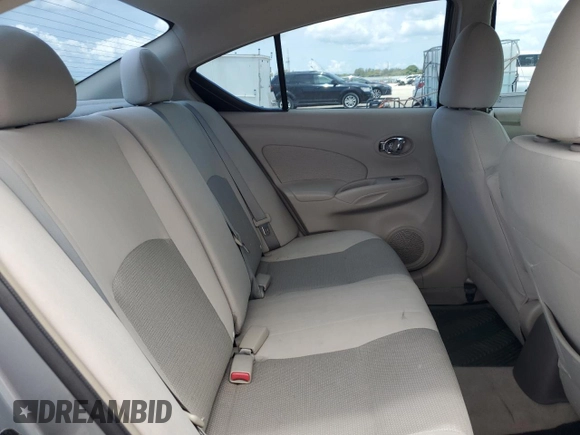 2013 Nissan Versa SV with VIN 3N1CN7AP8DL887524, listed as a Copart auction lot 61594045 with 92,094 mi miles and Salvage title. Bid and sale history available at DreamBid. Image 10.