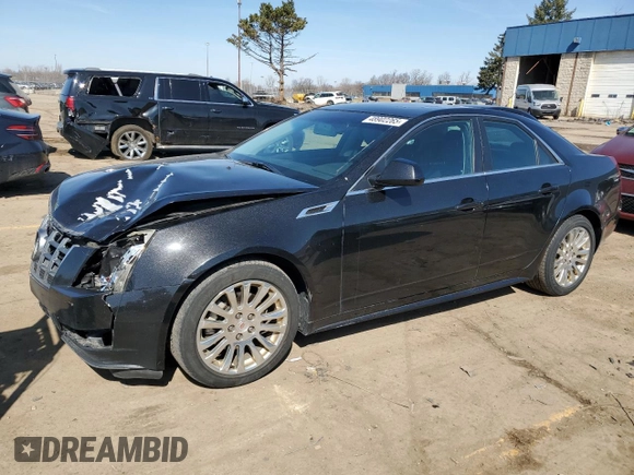 2012 Cadillac CTS Performance with VIN 1G6DL5E31C0100978, listed as a Copart auction lot 48902265 with 187,572 mi miles and Clean title. Bid and sale history available at DreamBid. Image 1.