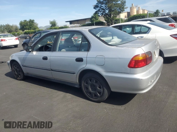 1999 Honda Civic LX z VIN 2HGEJ6675XH562090, wystawiony jako Copart lot #54111445 z przebiegiem 202 417 mil mil oraz Czysty tytuł • Clean title. Historia ofert i sprzedaży dostępna na DreamBid. Obrazek 2.