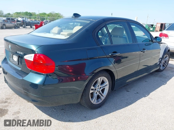 2008 BMW 3 Series 328i with VIN WBAVA37548NL50443, listed as a IAAI auction lot 42139674 with 129,105 mi miles and . Bid and sale history available at DreamBid. Image 4.