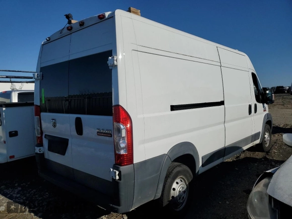 2017 Ram ProMaster Cargo with VIN 3C6TRVDGXHE503231, listed as a Copart auction lot 52055375 with 171,052 mi miles and Salvage Title. Bid and sale history available at carsss.com. Image 3.