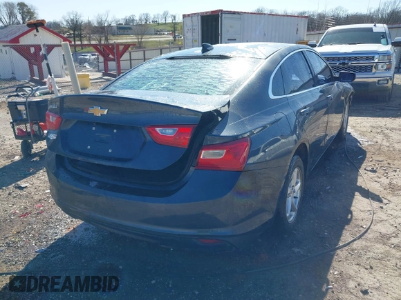 2019 Chevrolet Malibu LS with VIN 1G1ZB5ST1KF142016, listed as a IAAI auction lot 41770598 with 117,175 mi miles and . Bid and sale history available at DreamBid. Image 4.