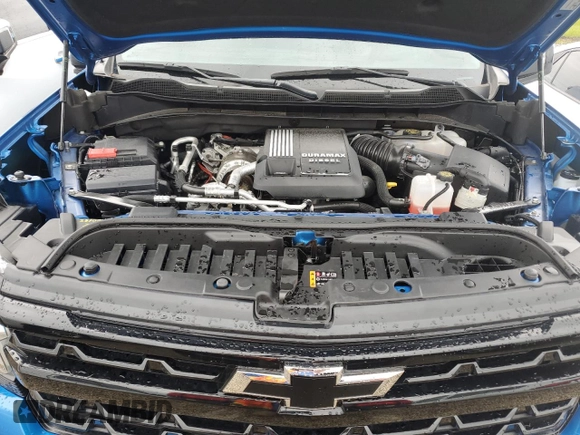 2023 Chevrolet Silverado 1500 LT Trail Boss with VIN 3GCUDFE89PG291160, listed as a Copart auction lot 74374664 with 5,757 mi miles and Salvage Title. Bid and sale history available at DreamBid. Image 11.