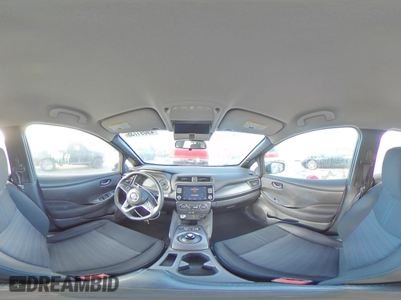 2020 Nissan LEAF z VIN 1N4BZ1BP5LC309793, wystawiony jako Copart lot #49091735 z przebiegiem 29 361 mil mil oraz Szkoda całkowita • Salvage title. Historia ofert i sprzedaży dostępna na DreamBid. Obrazek 14.