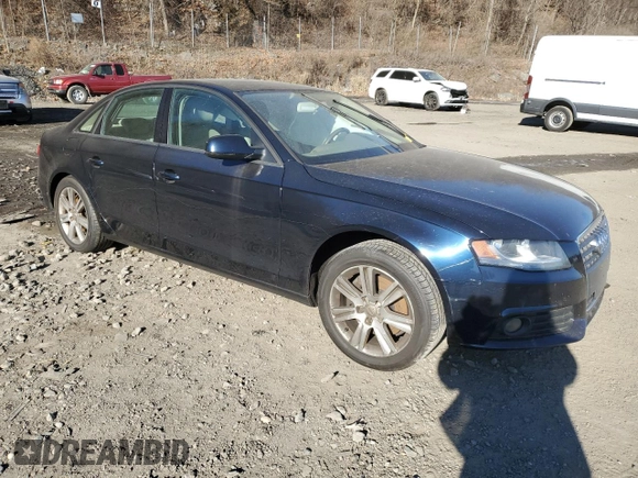 2010 Audi A4 2.0T Premium with VIN WAUBFAFL4AN070858, listed as a Copart auction lot 86452114 with 0 mi miles and Salvage Title. Bid and sale history available at carsss.com. Image 4.