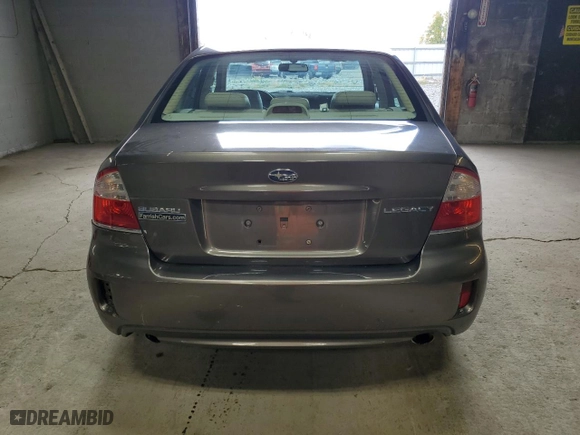 2008 Subaru Legacy (Natl) Ltd with VIN 4S3BL626687220282, listed as a Copart auction lot 76558994 with 154,424 mi miles and Salvage Title. Bid and sale history available at carsss.com. Image 6.
