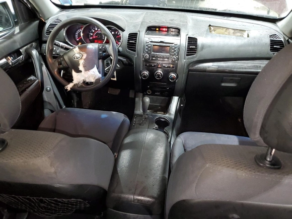 2011 Kia Sorento LX with VIN 5XYKTDA16BG119022, listed as a Copart auction lot 54311575 with 165,210 mi miles and Salvage Title. Bid and sale history available at carsss.com. Image 8.