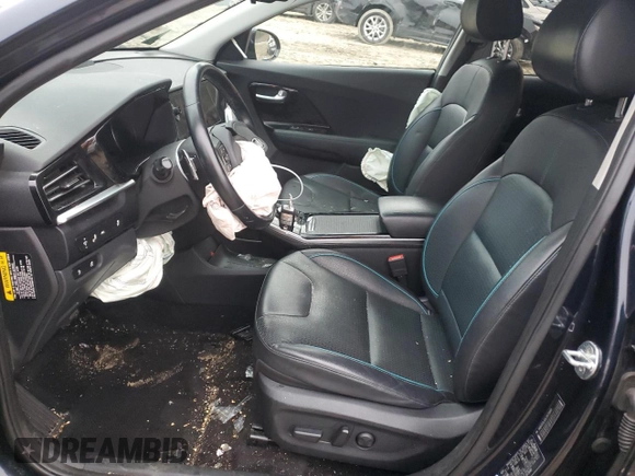2020 Kia Niro EX Premium with VIN KNDCE3LG5L5071680, listed as a Copart auction lot 54533755 with 60,386 mi miles and Salvage Title. Bid and sale history available at DreamBid. Image 7.
