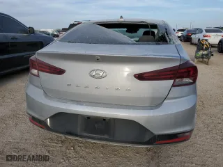 2020 Hyundai Elantra SEL with VIN KMHD84LF2LU968725, listed as a Copart auction lot 49043095 with 54,555 mi miles and Salvage Title. Bid and sale history available at carsss.com. Image 6.