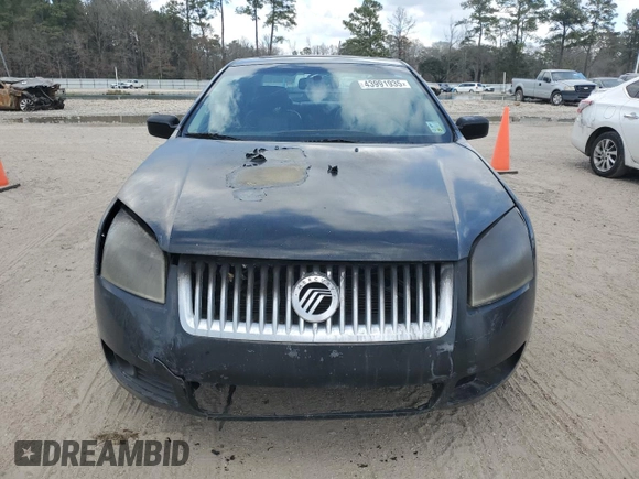 2008 Mercury Milan Premier with VIN 3MEHM08128R609542, listed as a Copart auction lot 43991935 with 0 mi miles and Salvage Title. Bid and sale history available at carsss.com. Image 5.