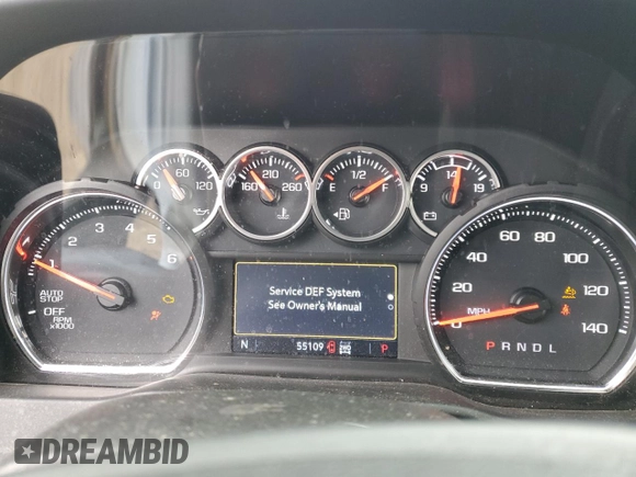 2021 Chevrolet Silverado 1500 LT z VIN 1GCUYDET1MZ201475, wystawiony jako Copart lot #44778935 z przebiegiem 55 109 mil mil oraz Szkoda całkowita • Salvage title. Historia ofert i sprzedaży dostępna na DreamBid. Obrazek 9.