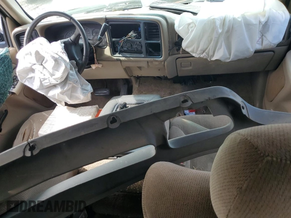 2002 GMC Yukon SLE z VIN 1GKEC13V62R189525, wystawiony jako Copart lot #55197575 z przebiegiem Nie podano mil oraz Szkoda całkowita • Salvage title. Historia ofert i sprzedaży dostępna na DreamBid. Obrazek 8.