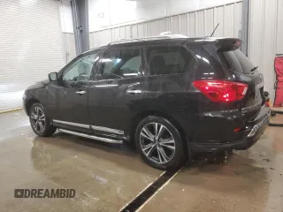 2018 Nissan Pathfinder SL z VIN 5N1DR2MM1JC626412, wystawiony jako Copart lot #88557915 z przebiegiem 62 818 mil mil oraz Szkoda całkowita • Salvage title. Historia ofert i sprzedaży dostępna na DreamBid. Obrazek 2.